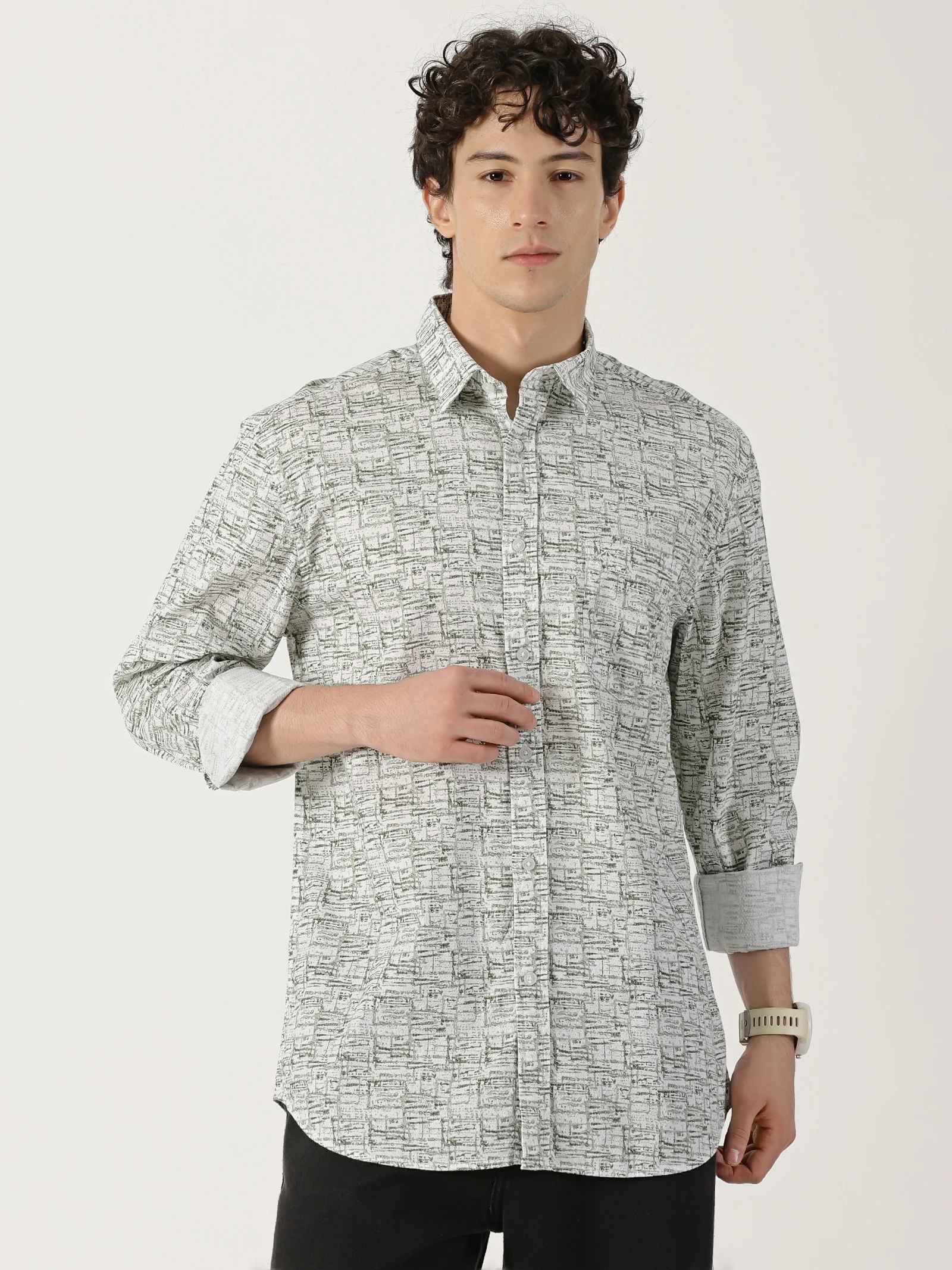 The Botanical Heritage Collection: Premium Cotton Floral Print Shirts