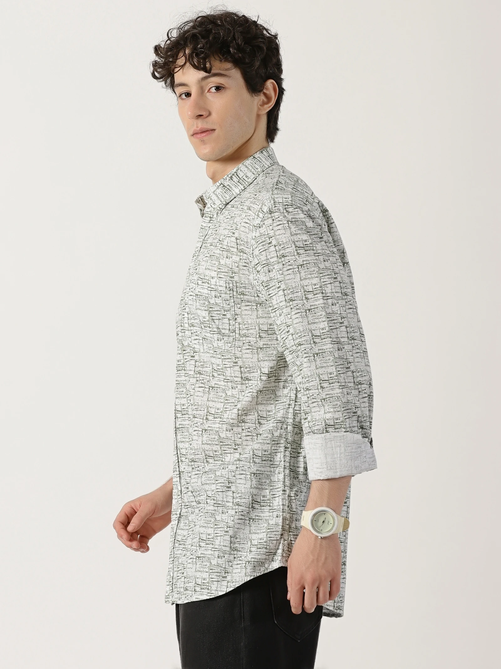 The Botanical Heritage Collection: Premium Cotton Floral Print Shirts